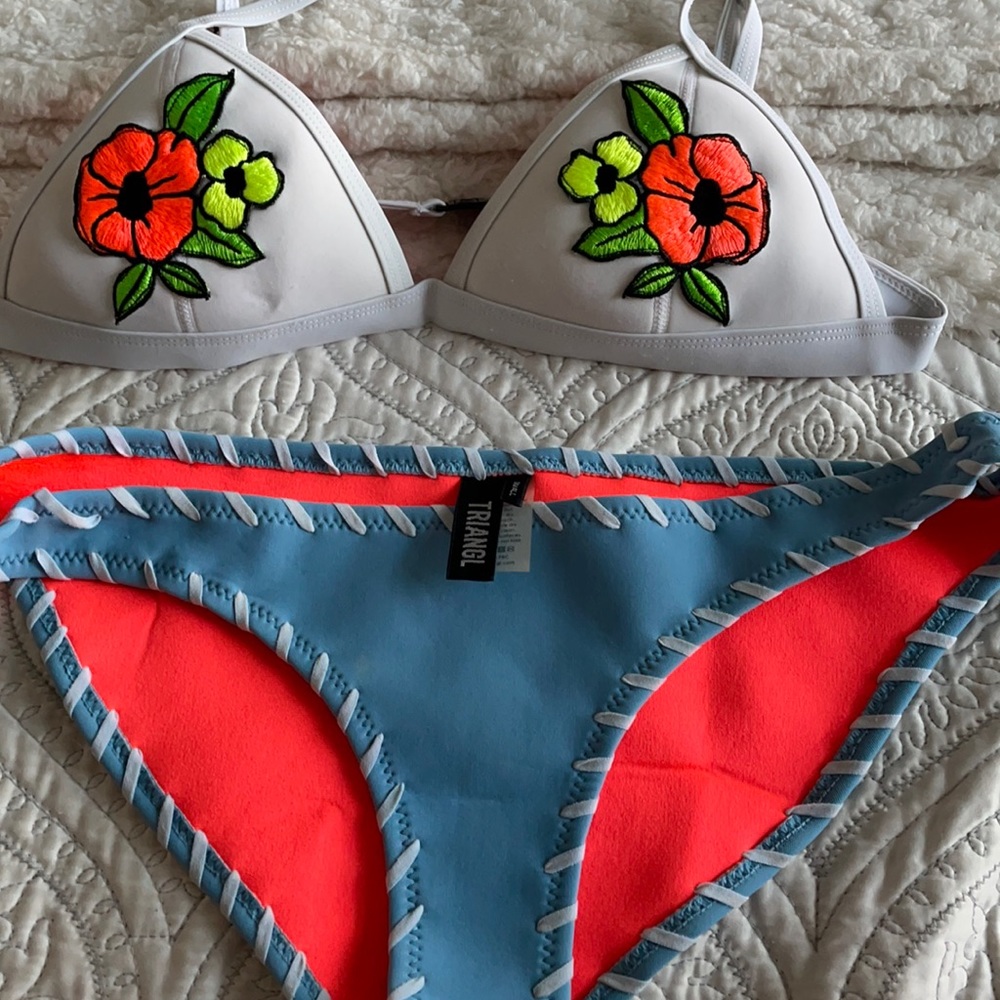 Triangl Swim Flower Two Piece Bikini